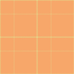 Dark Greenish Beige and Dark Apricot Seamless Tartan Fabric Design