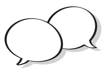 Fototapeta premium ふきだしnew単体