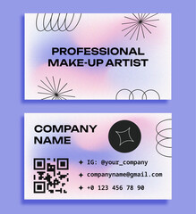 Business card template