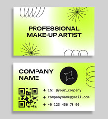 Business card template