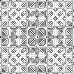 Repeat patterns.Abstract shapes from lines. Vector graphics for design, prints, decoration, cover, textile, digital wallpaper, web background, clothing, wrapping paper, cards, packaging, fabric.