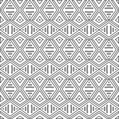 Repeat patterns.Abstract shapes from lines. Vector graphics for design, prints, decoration, cover, textile, digital wallpaper, web background, clothing, wrapping paper, cards, packaging, fabric.