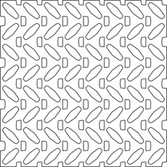 Repeat patterns.Abstract shapes from lines. Vector graphics for design, prints, decoration, cover, textile, digital wallpaper, web background, clothing, wrapping paper, cards, fabric, packaging.