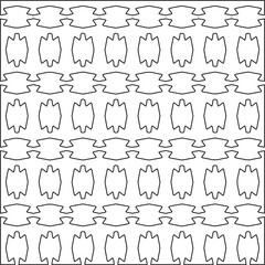 Repeat patterns.Abstract shapes from lines. Vector graphics for design, prints, decoration, cover, textile, digital wallpaper, web background, clothing, wrapping paper, fabric, cards, packaging.