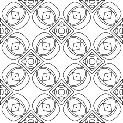 Repeat patterns.Abstract shapes from lines. Vector graphics for design, prints, decoration, cover, textile, digital wallpaper, web background, clothing, wrapping paper, fabric, cards, packaging.