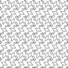 Repeat patterns.Abstract shapes from lines. Vector graphics for design, prints, decoration, cover, textile, digital wallpaper, web background, wrapping paper, clothing, fabric, cards, packaging.
