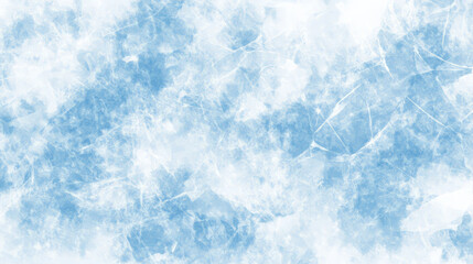 Fototapeta premium Abstract blue watercolor paint texture with marble background, evoking serene and calming atmosphere