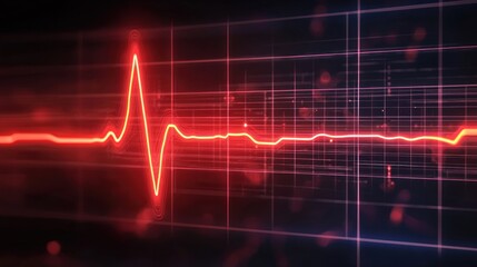 Heartbeat Monitoring:  Digital Health Technology Visualization