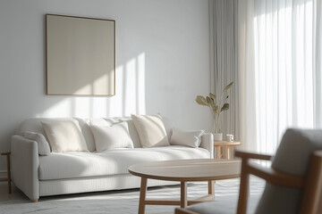 Minimalist Living Room Arrangement
