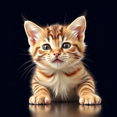 Playful Mischievous Curious Kitty