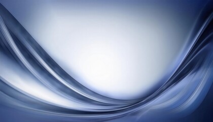 Obraz premium elegant blue and white abstract wave background with smooth flowing curves for modern designs, presentation, and wallpaper
