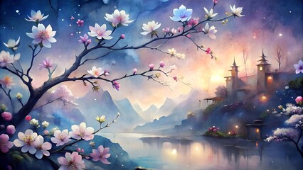 cherry blossom in spring