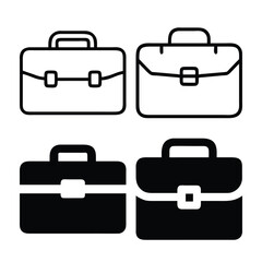 vector illustration of a suitcase