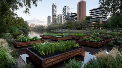 Urban Greenery A Modern Oasis in the City
