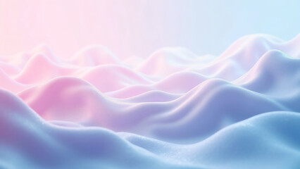 Obraz premium abstract background with wave soft color ,random wave,top left to down right,random wave,down left to top right,pink and blue light color,copy space for text,and economy system on buttom,and shadow in