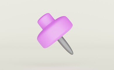 3d illustration. Location on white background.