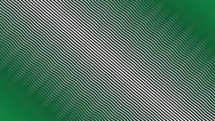 Dark green stripes wave lines pattern abstract background for backdrop or fabric style