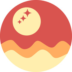 landscape abstrack minimalism