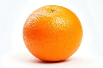 Orange on a white background
