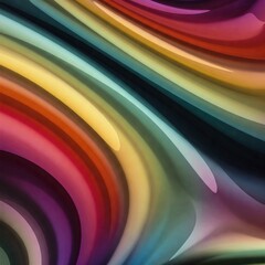 abstract background with rainbow