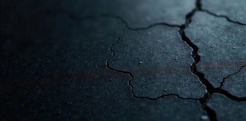 Obraz premium Polished black metal with fine scratches Dark, sleek sheen , sheen, luxury