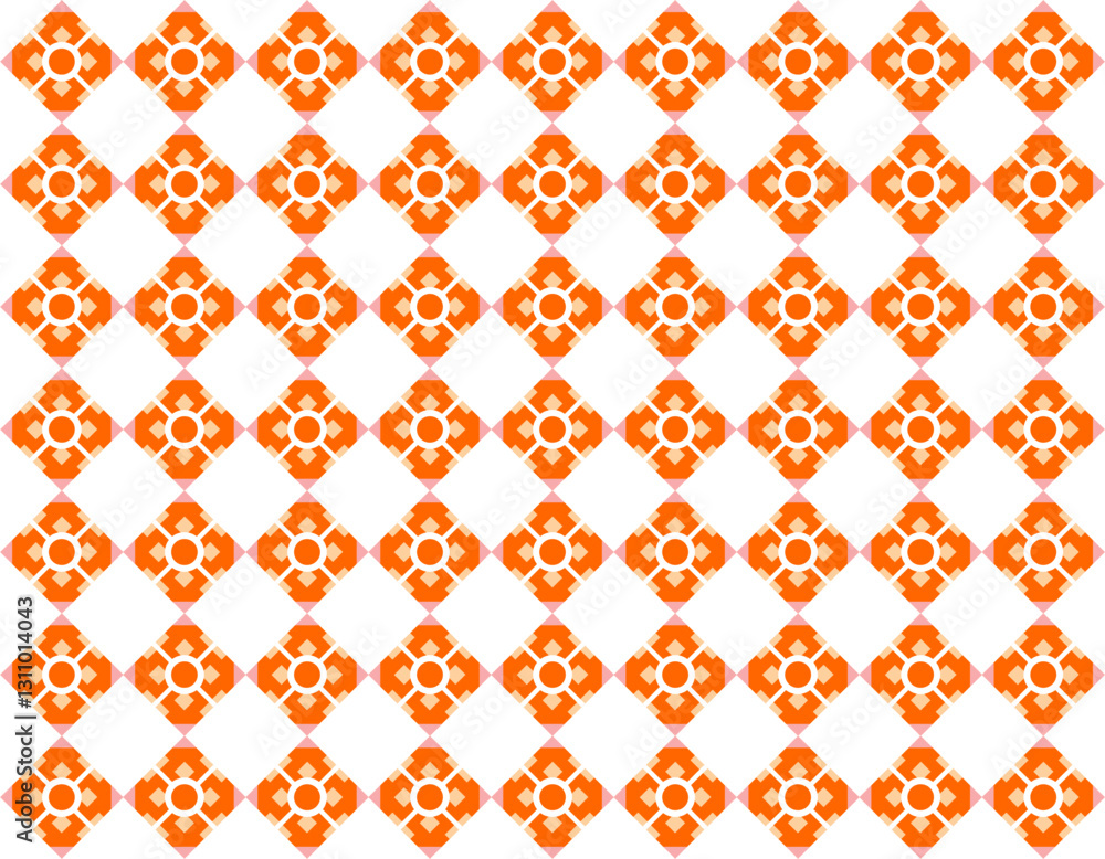 Poster square pattern vector design