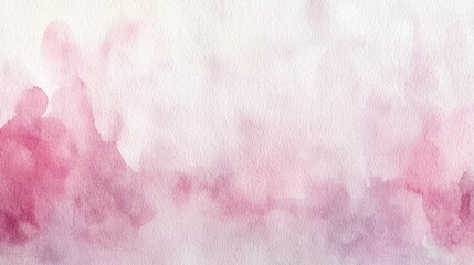Fototapeta premium Whitegray textured watercolor canvas background banner