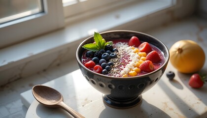 Berry Mango Smoothie Bowl