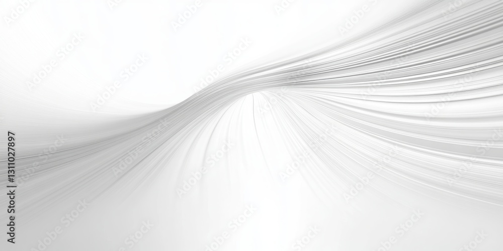Poster elegant flow: abstract lines and curves converge in a dynamic display of motion and fluidity, evokin