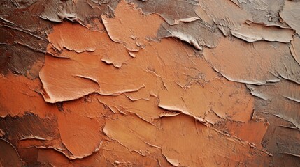 Fototapeta premium 9.A textured background featuring a coarse, rough brown surface with abstract patterns, marked by uneven areas and an organic, natural feel of earthy elements.