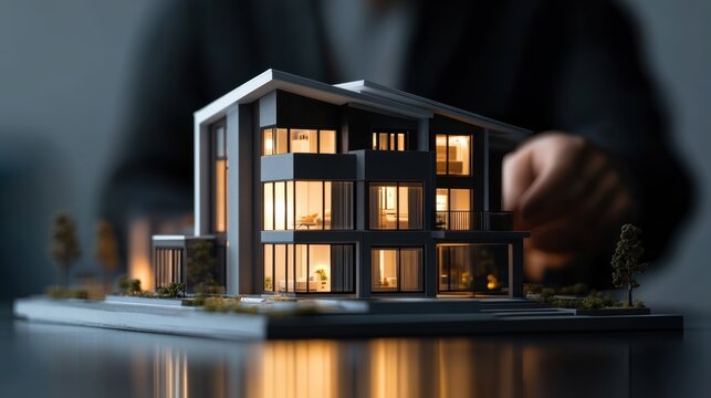 Mortgage guidance for securing your dream property in a modern setting Generative AI