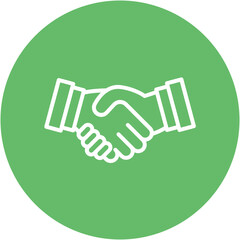 Obraz premium Handshake Icon