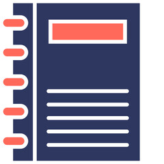 Obraz premium Notebook Icon