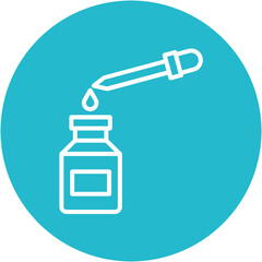Fototapeta premium Chemical Dosage Icon