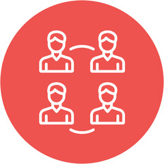 Networking Group Icon