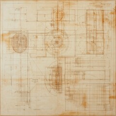 Obraz premium A blueprint detailing the electrical wiring of a multi-story building