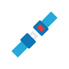 Fototapeta premium Seatbelt Illustration