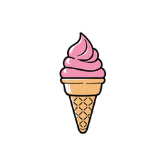 Ice Cream Illustration