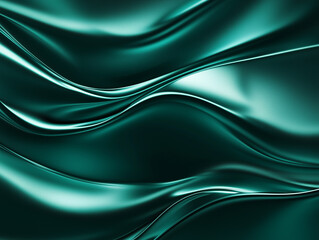 Obraz premium Elegant Dark Blue-Green Abstract Background: Subtle Reflections and Light Play, abstract blue background