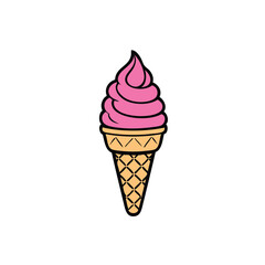 Ice Cream Illustration