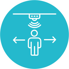 Motion Sensor Icon