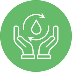 Water Conservation Icon