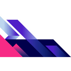 Gradient Geometric Business Corne