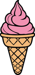 Ice Cream Illustration