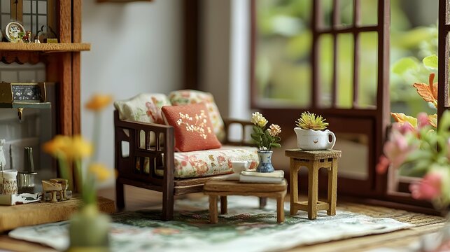 The exquisite miniature dollhouse furniture crafting inspires a whirlwind of creativity and wonder, igniting passion in hobby