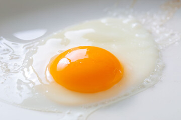 目玉焼きの調理