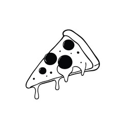 Pizza Food Illustration