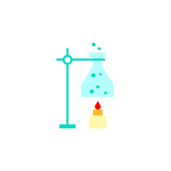 Laboratory Equipment colored icon