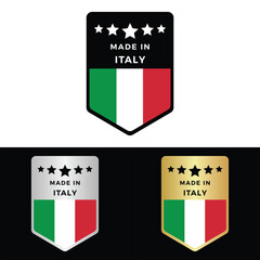 Made in Italy Make in Italy Organic Genuine Seal Tag Stamp Badge