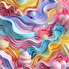 Obraz premium abstract colorful background with waves. abstract colorful background